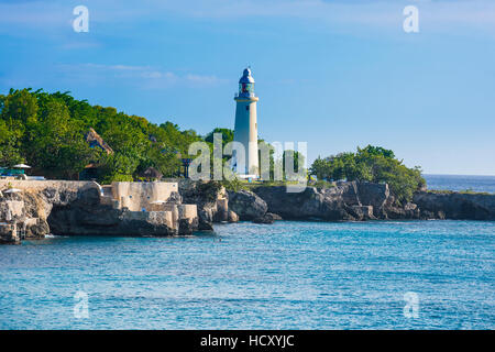 Lighthouse of Negril, Negril, Jamaica, West Indies, Caribbean Stock Photo