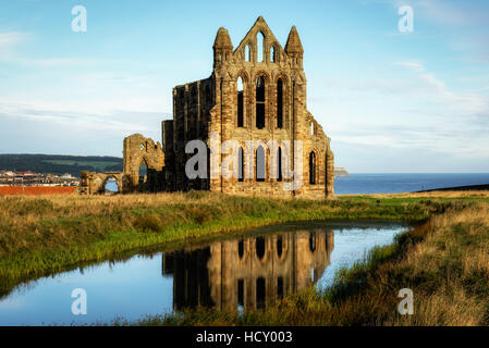 Whitby Abbey, Yorkshire, UK Stock Photo