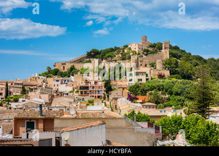 Capdepera Castle Mallorca Stock Photo