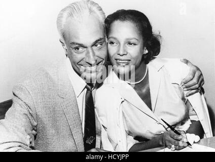 From Left: Dorothy Dandridge, Jack Denison, Early 1960s Stock Photo - Alamy