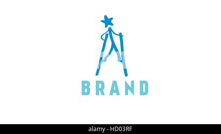 Education logo good for graduation, school or university. Stock Vector