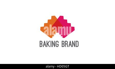 Baking vector logo design template Stock Vector