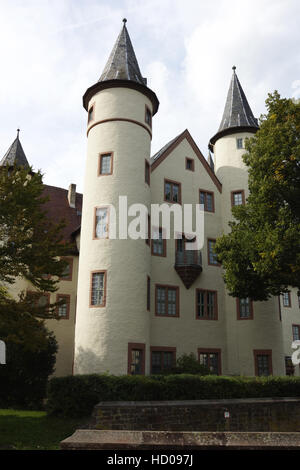 spessart museum, lohr palace, lohr am main, main-spessart district, lower franconia, bavaria, germany Stock Photo