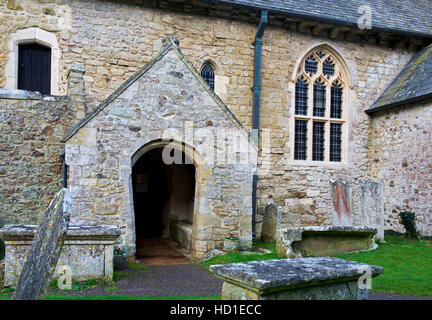 St Winifred's Church, Branscombe, Devon, England UK Stock Photo