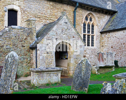 St Winifred's Church, Branscombe, Devon, England UK Stock Photo