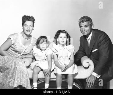 Jeff Chandler And His Wife Marjorie Hoshelle With Daughter Jamie 