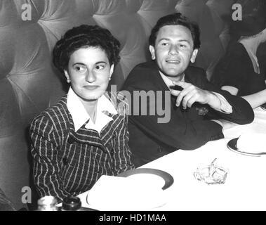 JOHN GARFIELD, with wife Stock Photo - Alamy