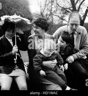 Stroke survivor PATRICIA NEAL and author/husband ROALD DAHL attend the ...