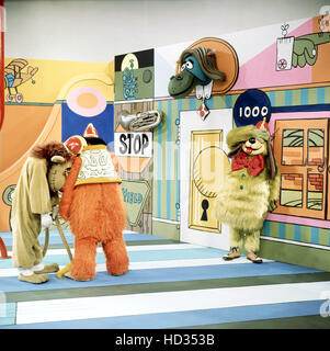 THE BANANA SPLITS ADVENTURE HOUR, Bingo, Drooper, Snorky, Fleegle, 1968 ...