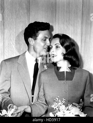 ROBERT STACK, with wife Rosemarie Bowe looking at antiques in New ...