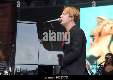 Radio Energy Music Tour 2016 at Kulturbrauerei.  Featuring: Tom Odell Where: Berlin, Germany When: 03 Sep 2016 Stock Photo
