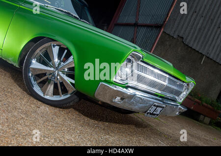 Modified 1965 Plymouth Belvedere classic American saloon car Stock Photo