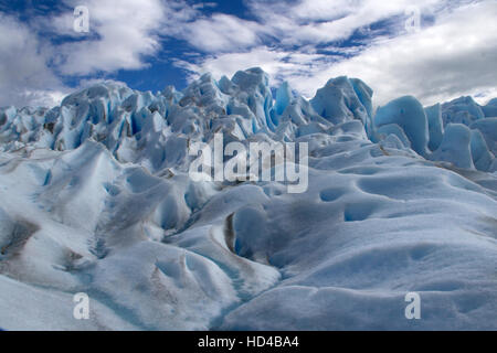 EL CALAFATE, ARG, 06.12.2016: Argentinian Perito Moreno Glacier located in the Los Glaciares National Park in southwest Santa Cruz Province, Argentina