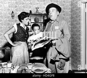 LIFE OF RILEY, William Bendix, Wesley Morgan, Marjorie Reynolds, Lugene ...