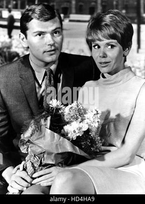 LOVE ON A ROOFTOP, Judy Carne, Peter Deuel, 1966-1967 Stock Photo - Alamy