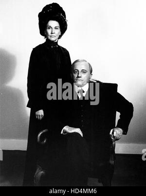 BACKSTAIRS AT THE WHITE HOUSE, from left: Robert Vaughn as Woodrow