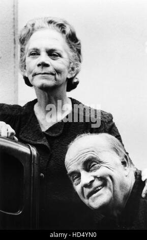 THE WALTONS, From Left, Ellen Corby, Will Geer, 1972-81 Stock Photo - Alamy