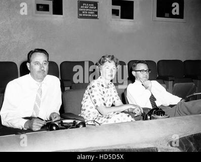 Perry Mason, Executive Producer Gail Patrick, Raymond Burr On-set 