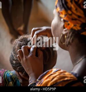 African Cornrow Hair Styling (afro hairdo) Hairdresser in Sierra Leone