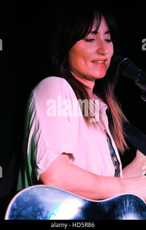 KT Tunstall perfoms and signs copies of her new album at HMV Oxford Street  Featuring: KT Tunstall Where: London, United Kingdom When: 09 Sep 2016 Stock Photo