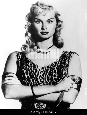 SHEENA: QUEEN OF THE JUNGLE, Irish McCalla, 1955-1956 Stock Photo - Alamy