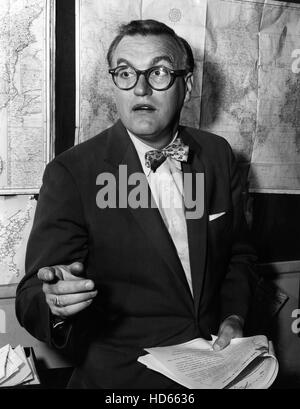 THE TODAY SHOW, Dave Garroway (ca. 1950s), doing his signature 'Peace ...