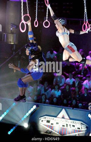 AMERICAN GLADIATORS, Siren (aka Valerie Waugaman), Venom (aka Beth Horn