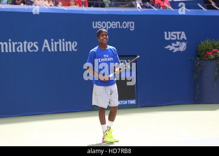 Arthur Ashe Kids' Day presented by Hess  Featuring: Mikeal Carpenter Where: New York, New York, United States When: 27 Aug 2016 Stock Photo