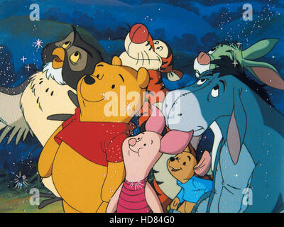 THE NEW ADVENTURES OF WINNIE THE POOH, Owl, Christopher Robin, Roo ...