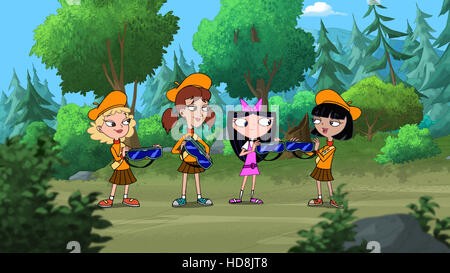 PHINEAS AND FERB, (from left): Isabella Garcia-Shapiro, Phineas Flynn