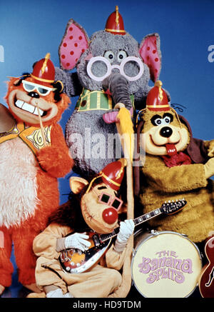 THE BANANA SPLITS ADVENTURE HOUR, (clockwise from top): Snorky, Fleegle ...