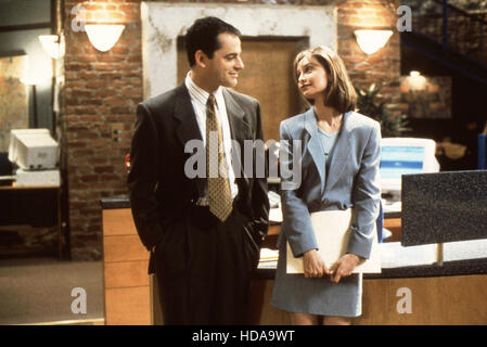 ALLY McBEAL, (from left): Gil Bellows, Farrah Fawcett, 'Changes ...