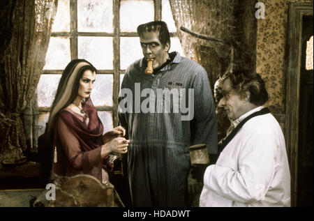 HERE COMES THE MUNSTERS, (from left): Robert Morse, Mathew Botuchis