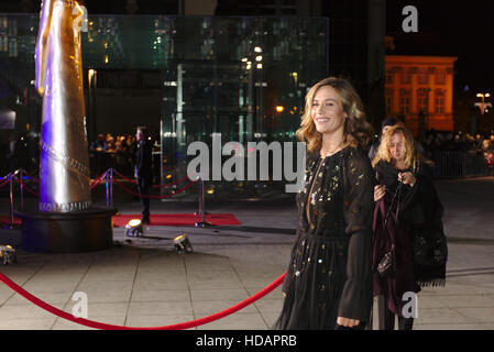 Wroclaw, Poland. 10th Dec, 2016. European Film Awards 2016 in Wroclaw, Poland. Belgian actress Cecile de France arrives the ceremony venue - Narodowe Forum Muzyki (NFM). Credit:  Borys Szefczyk/Alamy Live News Stock Photo