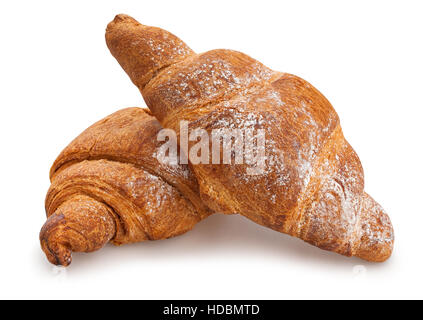 croissant isolated Stock Photo