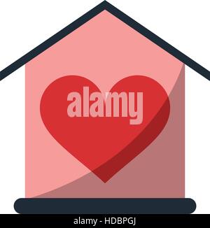 house love heart beauitful card outline Stock Vector Image & Art - Alamy