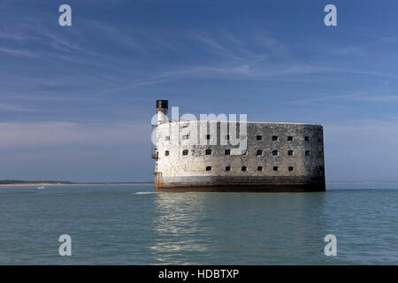 Fort Boyard, historic fortress, former prison, Ile-d'Aix, Atlantic Coast, Charente-Maritime, France Stock Photo