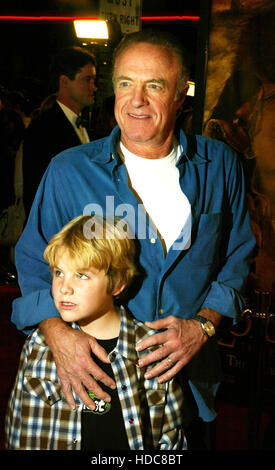 James Caan and son, Jacob Caan, at the premiere of Lord of the Rings: Return of the King,  at the Mann Village Theatre in Los Angeles on Wednesday, Decemeber 3, 2003.   Photo credit: Francis Specker Stock Photo