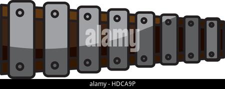 timbal instrument isolated icon vector illustration design Stock Vector