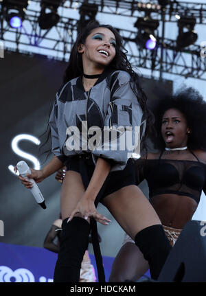 2016 iHeartRadio Daytime Village at MGM Village Las Vegas  Featuring: Tinashe Where: Las Vegas, Nevada, United States When: 24 Sep 2016 Stock Photo