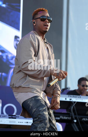 2016 iHeartRadio Daytime Village at MGM Village Las Vegas  Featuring: Jeremih Where: Las Vegas, Nevada, United States When: 24 Sep 2016 Stock Photo