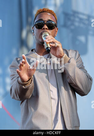 2016 iHeartRadio Daytime Village at MGM Village Las Vegas  Featuring: Jeremih Where: Las Vegas, Nevada, United States When: 24 Sep 2016 Stock Photo