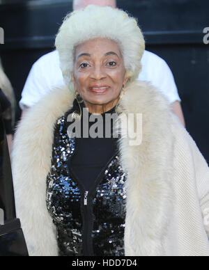 Nichelle Nichols outside ITV Studios Featuring: Nichelle Nichols Where