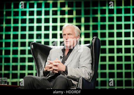 Professional Golfer Greg Norman, chairman and chief executive officer of Great White Shark Enterprises, speaks during the 2010 Ernst & Young Strategic Growth Forum in Palm Desert, California, on November 11, 2010.  Photo by Francis Specker Stock Photo