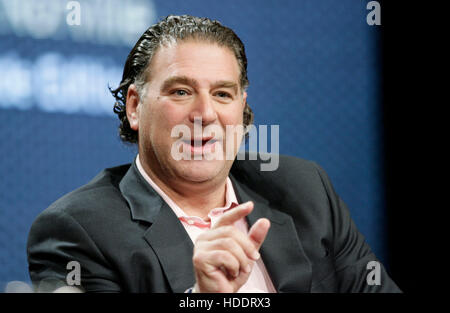 Irwin Simon, president and chief executive officer of the Hain Celestial Group Inc. speaks during the 2010 Ernst & Young Strategic Growth Forum in Palm Desert, California, on November 13, 2010.  Photo by Francis Specker Stock Photo