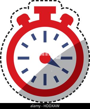 classic timer stopwatch Stock Vector