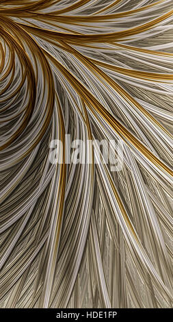 Abstract feather background - digitally generated image Stock Photo