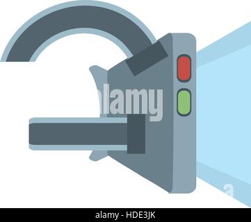 headset virtual reality hologram Stock Vector