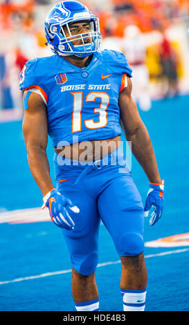 Boise State Football, Star Tailback Jeremy McNichols, Boise, Idaho, USA, 2016 Stock Photo