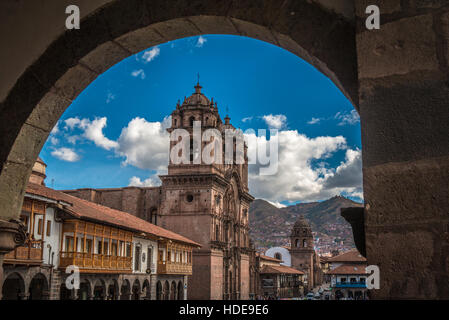 Plaza de Armas in Cusco Peru Stock Photo